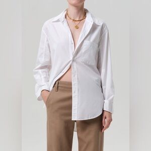 NWOT Citizens of Humanity Kayla Oversized Shirt XS